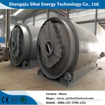 Used Tires Extraction to Oil Pyrolysis Machine